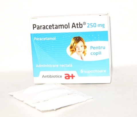 Paracetamol supozitoare 250 mg